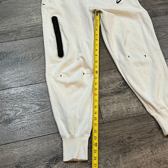 Nike Sportswear Tech Fleece Joggers White Sweatpants CW4292-121 Women's Size XS - Picture 8 of 9